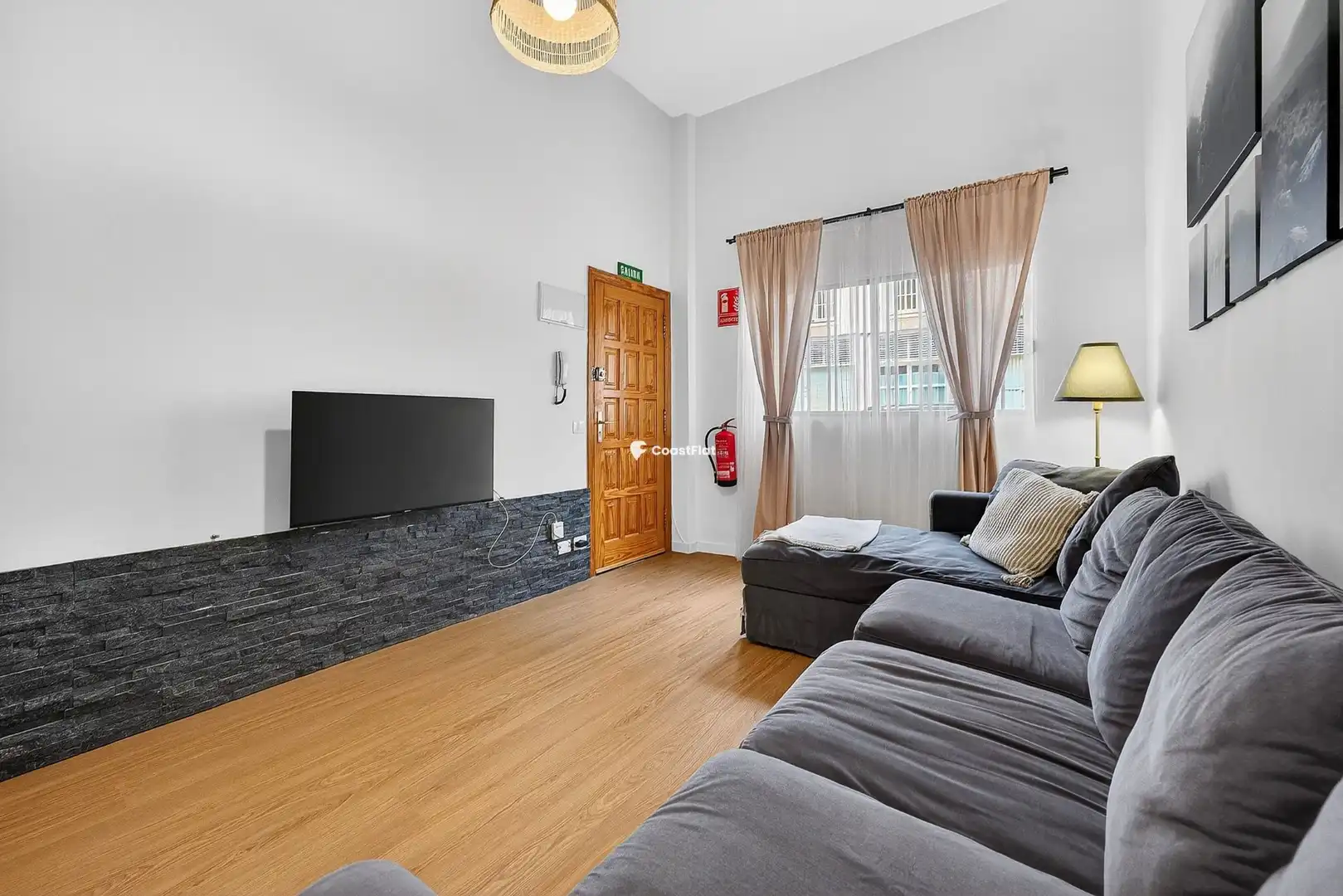 Sala de estar de Apartamento en venta en Los Silos