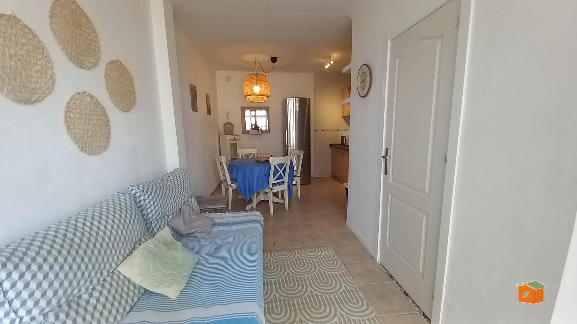 Menjador de Casa adosada en venda en Amposta amb Aire condicionat i Alarma