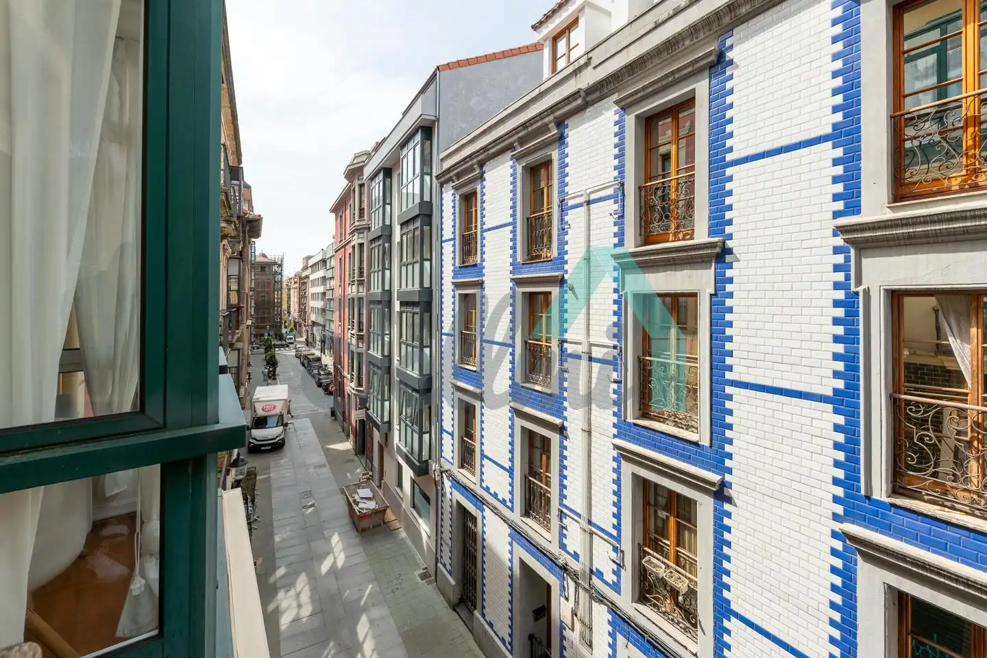 Exterior view of Flat for rent in Gijón   with Heating, Parquet flooring and Furnished