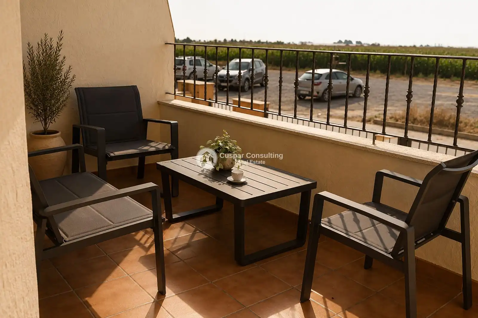 Terrassa de Casa adosada en venda en San Javier amb Aire condicionat, Calefacció i Terrassa