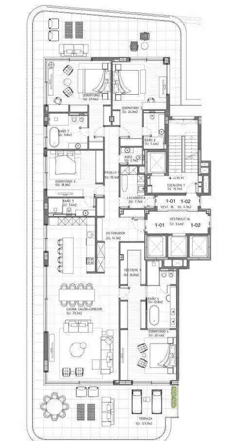 Apartments for sale in Estepona  with Air Conditioner, Terrace and Storage room