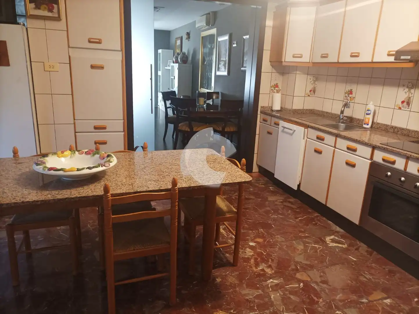 Cocina de Casa adosada en venta en Ourense Capital 