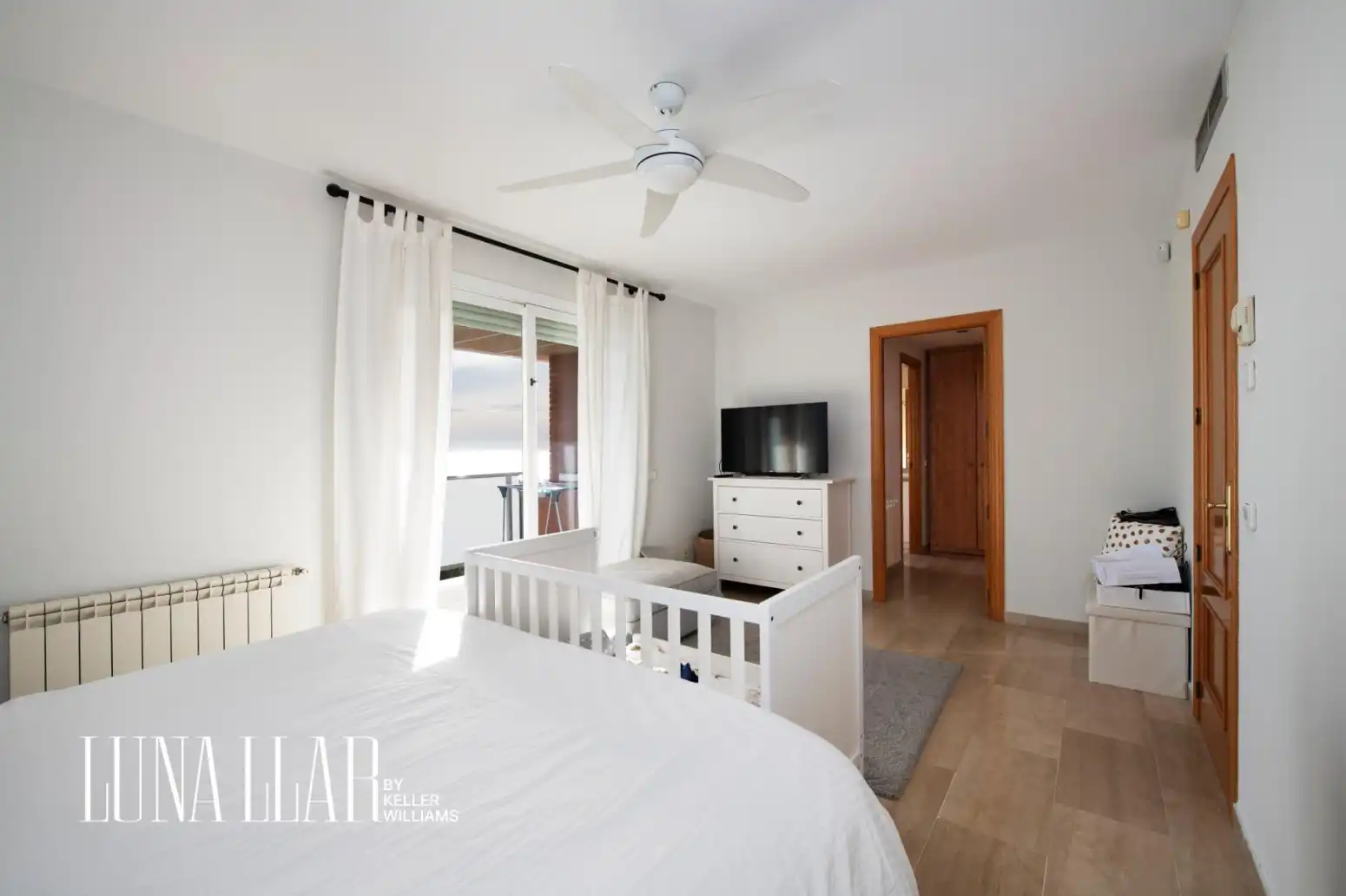 Bedroom of Attic for sale in Sitges  with Air Conditioner and Terrace