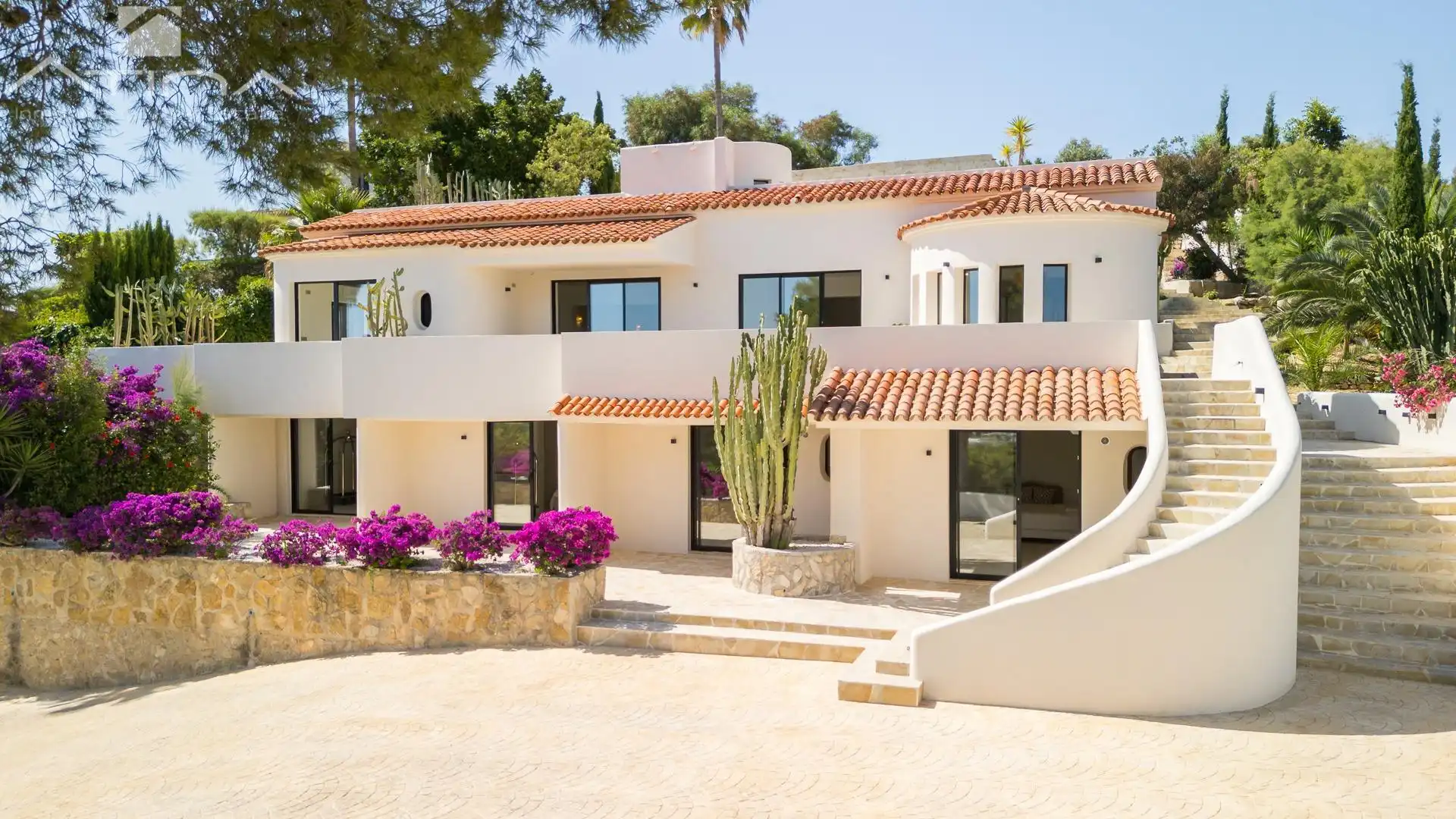Vista exterior de Casa o chalet en venta en Jávea / Xàbia con Aire acondicionado, Calefacción y Jardín privado