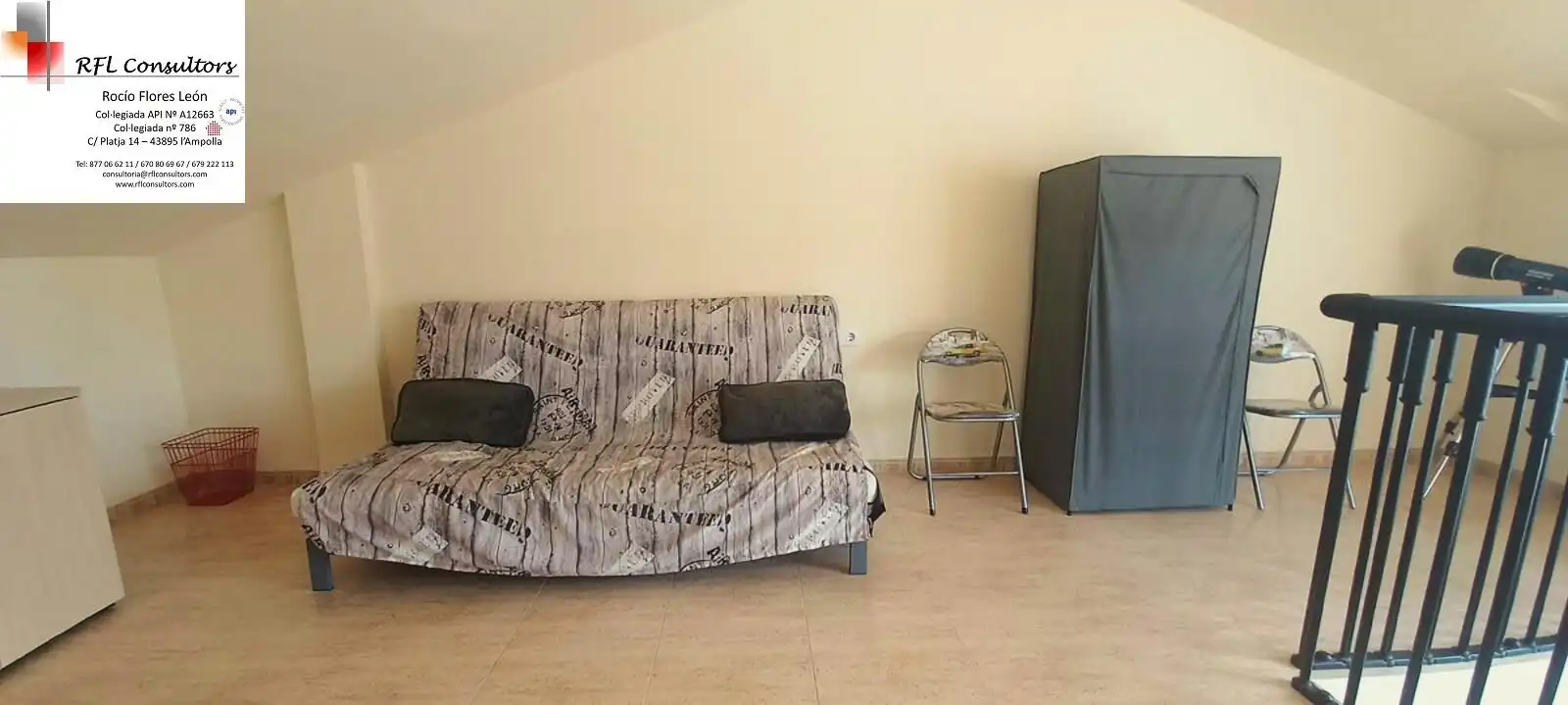 Attic for rent in L'Ampolla
