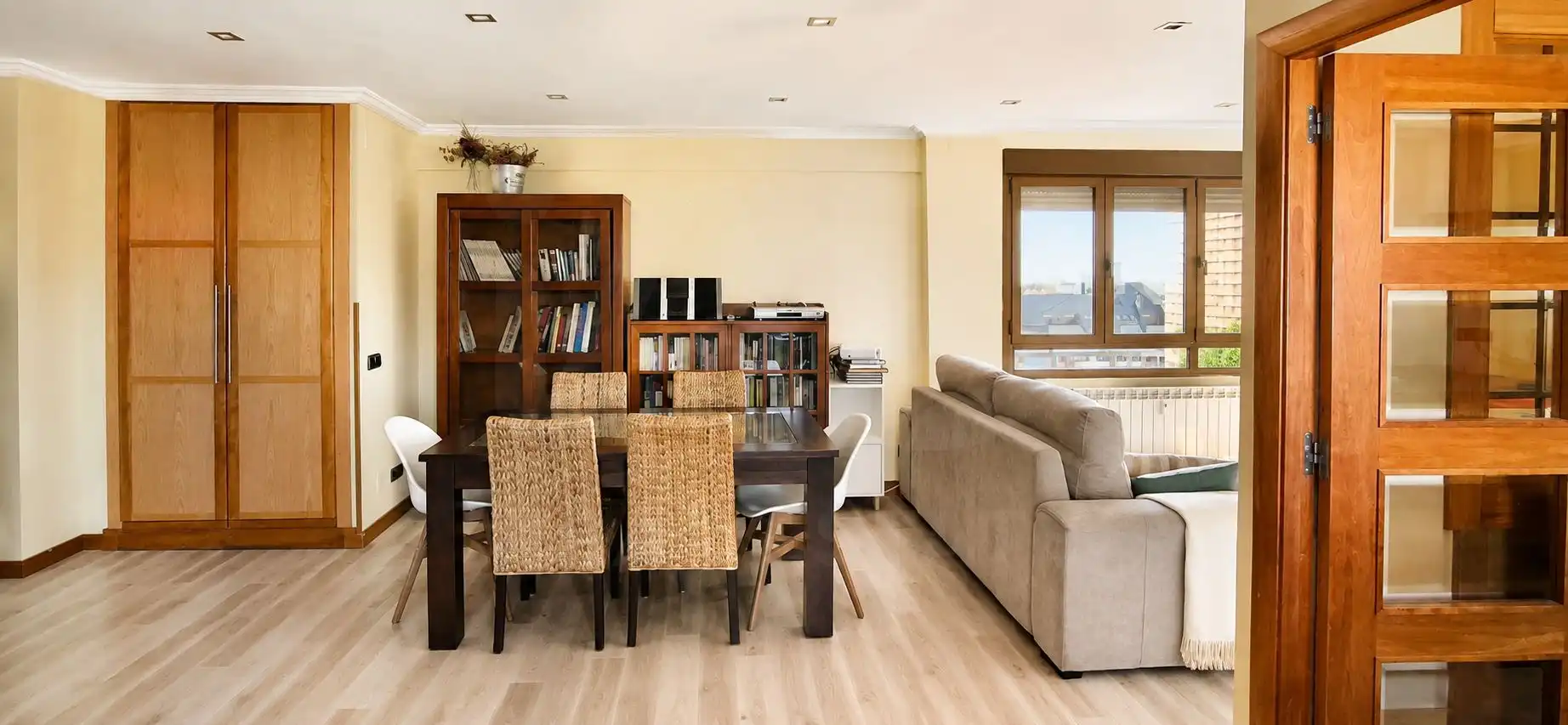 Living room of Flat for rent in León Capital   with Heating