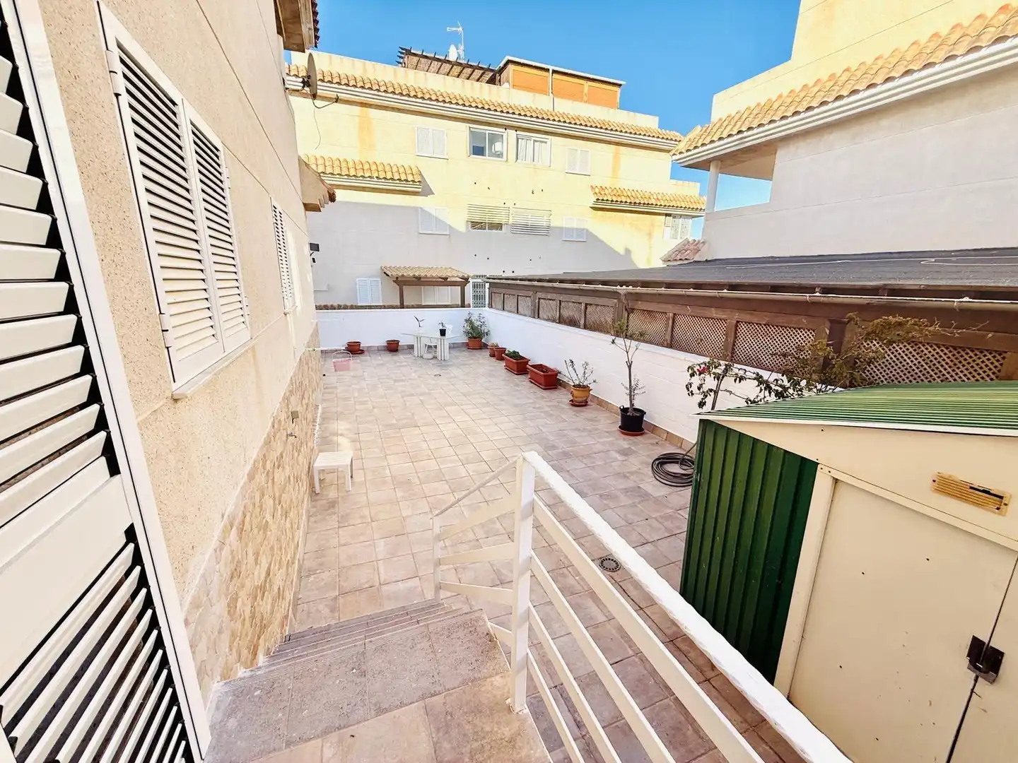 Terrace of Flat for sale in Águilas  with Private garden, Terrace and Furnished