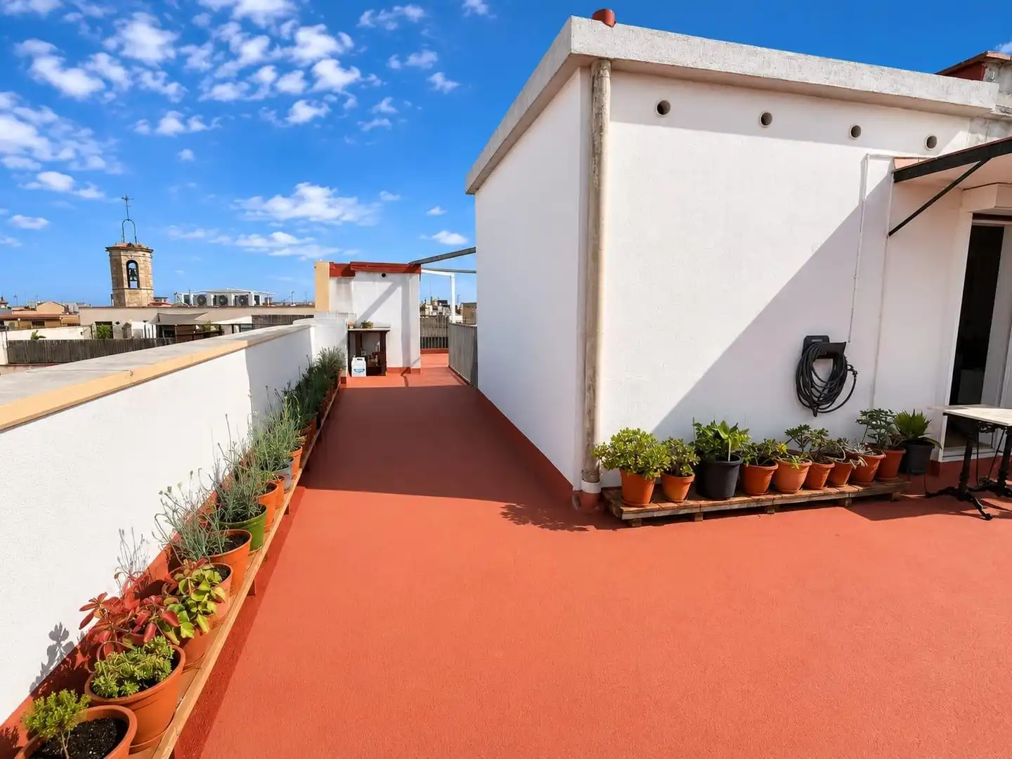 Terrasse von Dachboden zum Verkauf in Barcelona mit Klimaanlage, Heizung und Terrasse