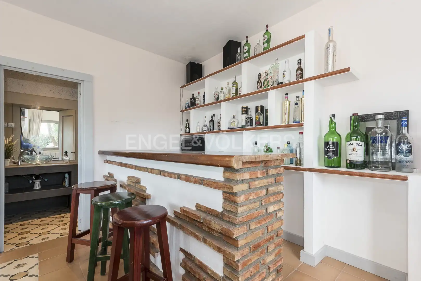 Cocina de Casa o chalet de alquiler en Olivella con Aire acondicionado, Calefacción y Jardín privado