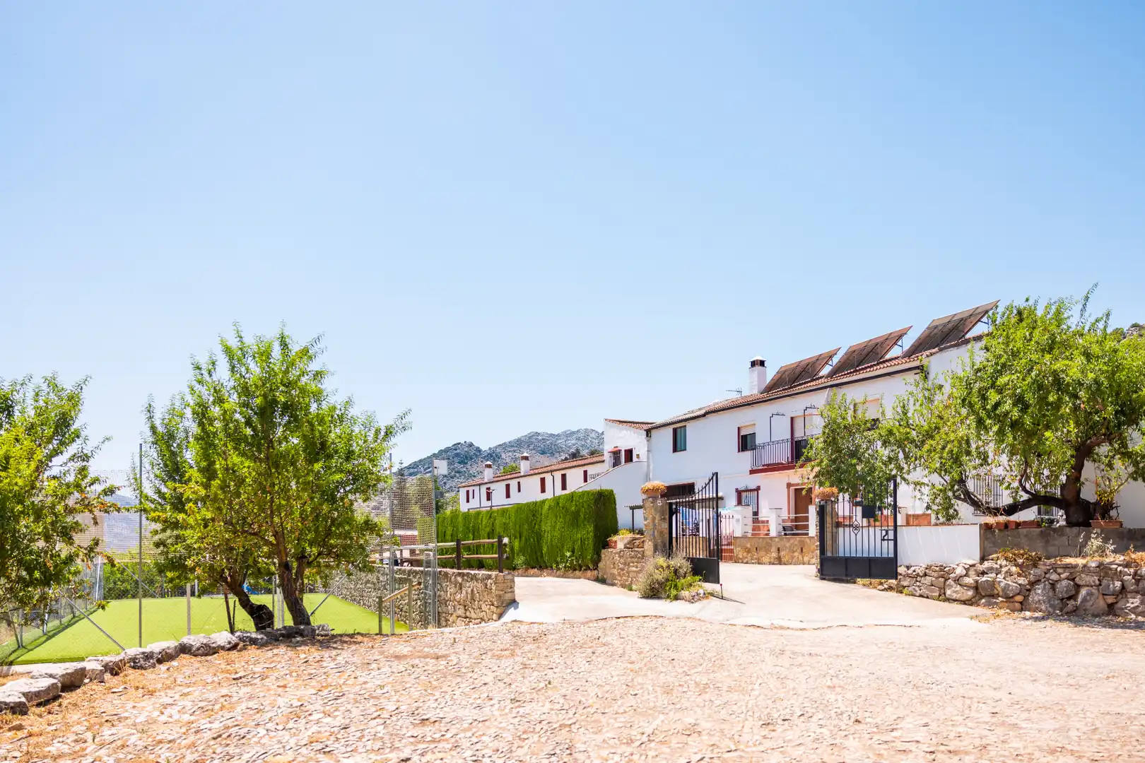 Vista exterior de Finca rústica en venta en Montejaque con Aire acondicionado, Jardín privado y Terraza