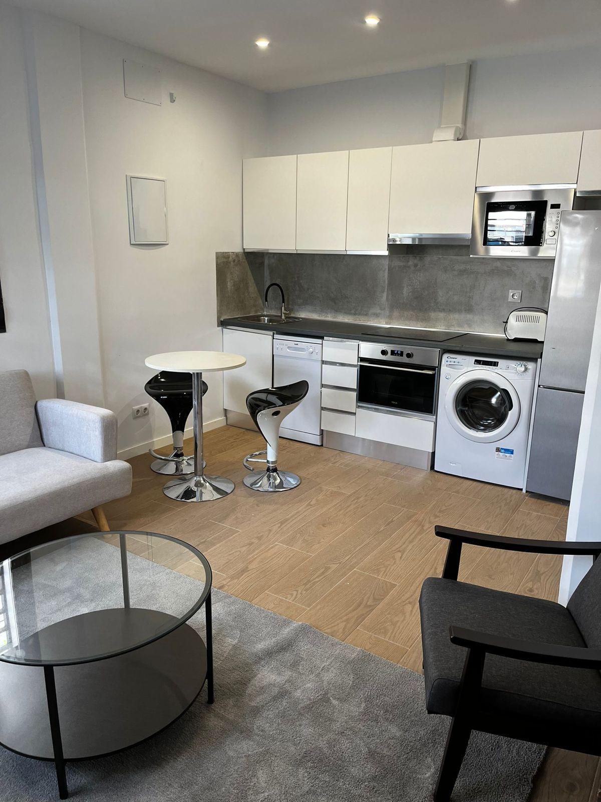 Cuina de Apartament en venda en  Madrid Capital amb Aire condicionat, Calefacció i Parquet