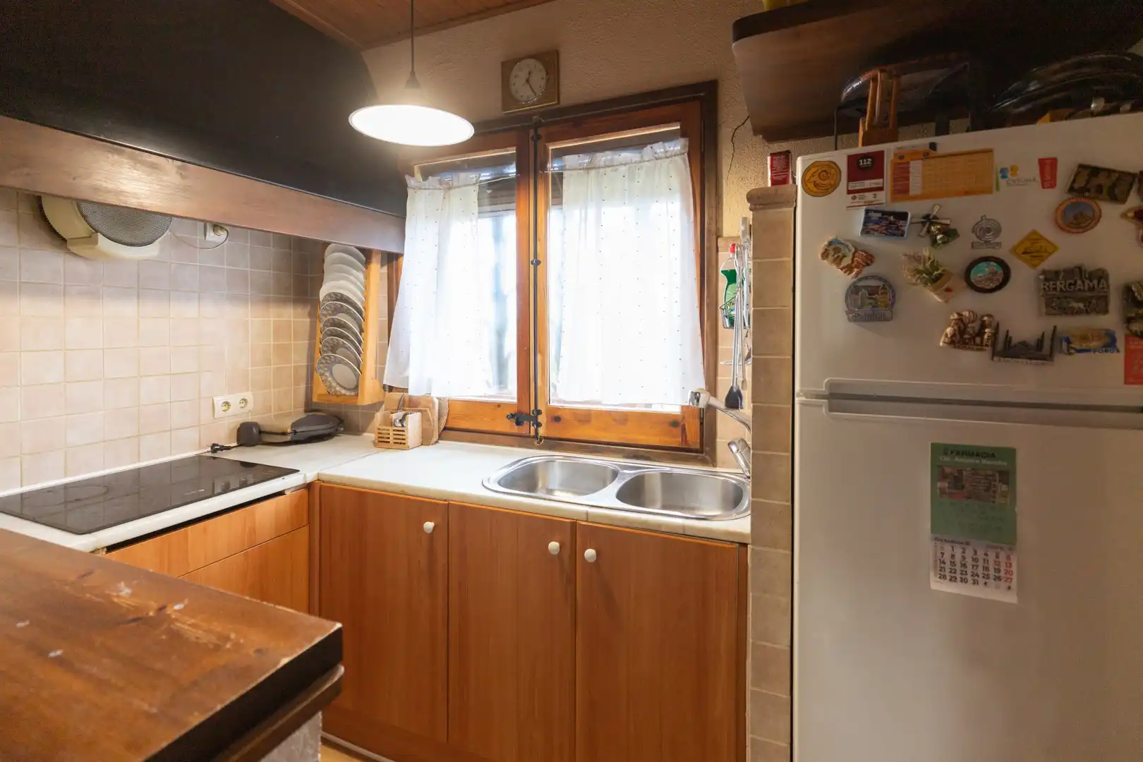 Cuina de Casa o xalet en venda en El Brull amb Calefacció, Terrassa i Traster