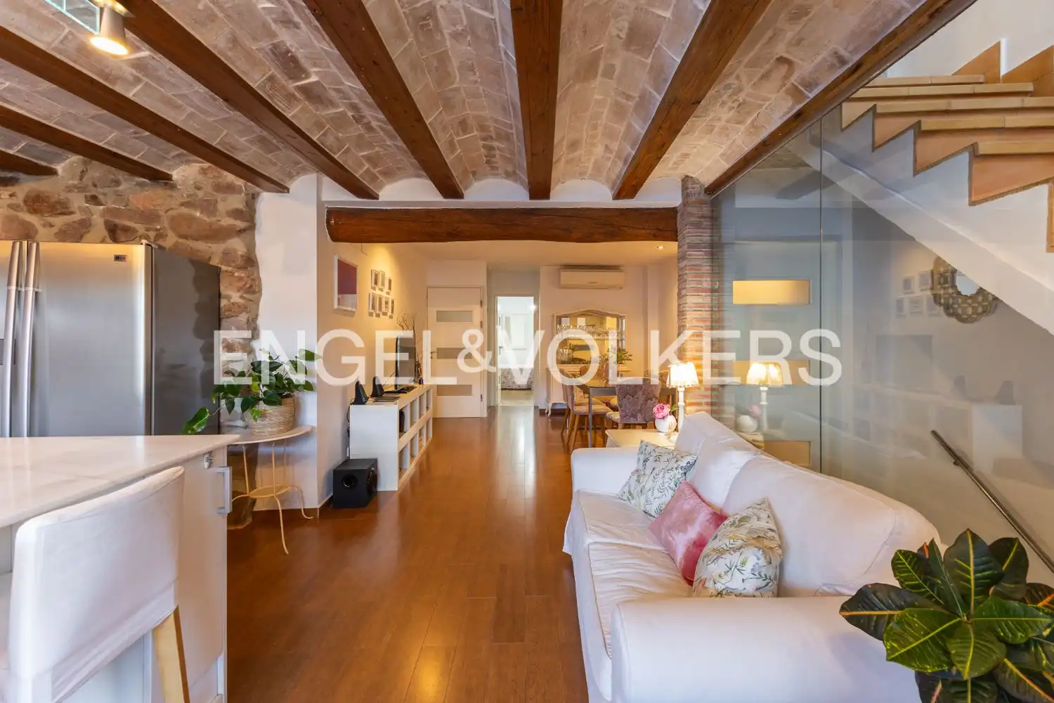 Sala de estar de Casa o chalet en venta en Serra con Aire acondicionado, Calefacción y Parquet