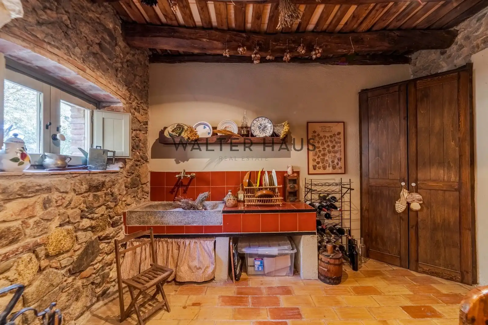 Kitchen of Houses for sale in Lloret de Mar  with Air Conditioner, Heating and Private garden