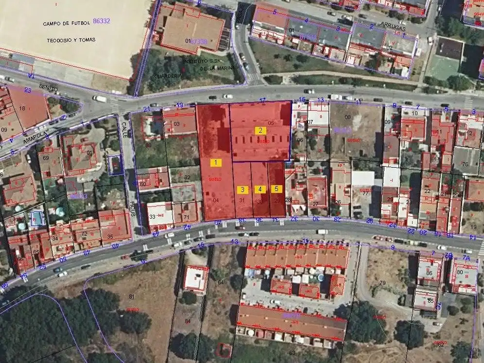 Exterior view of Buildings for sale in Algeciras