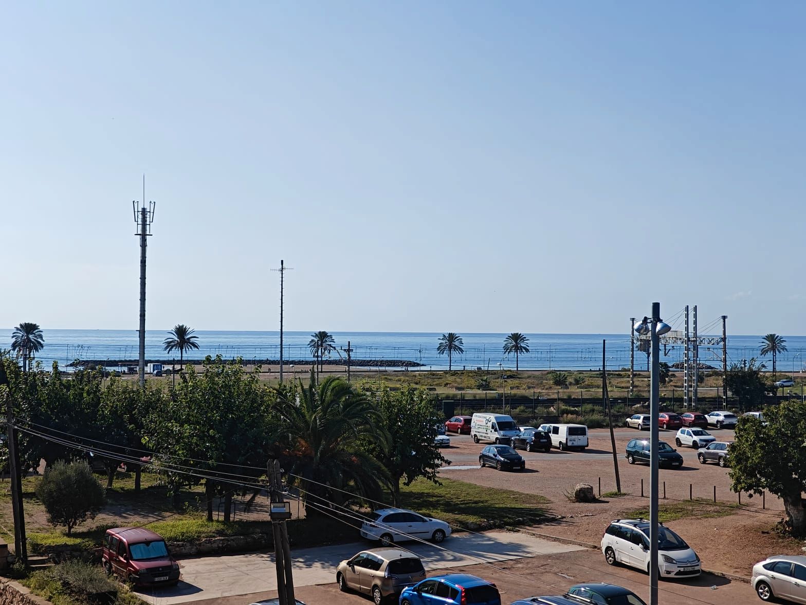 Vista exterior de Pis en venda en Cunit amb Aire condicionat, Terrassa i Traster