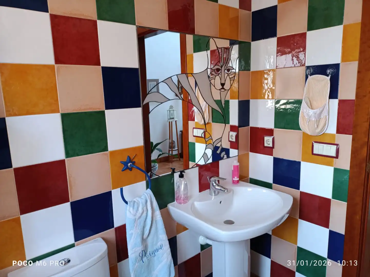 Badezimmer von Haus oder Chalet zum Verkauf in Palau-solità i Plegamans mit Heizung, Privatgarten und Terrasse
