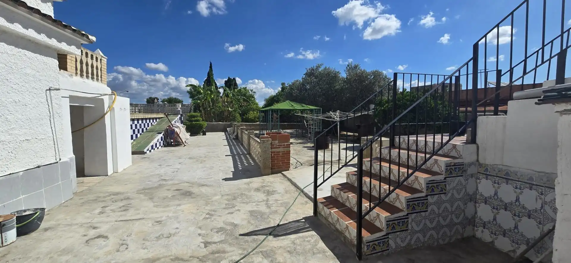 Terraza de Casa o chalet en venta en Llíria con Jardín privado, Terraza y Piscina comunitaria