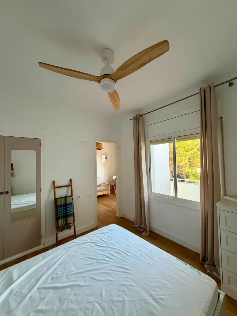 Bedroom of Apartments for rent in Castelldefels  with Air Conditioner, Heating and Furnished