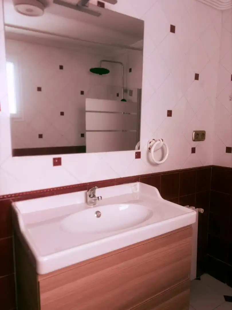 Baño de Piso de alquiler en Málaga con Aire acondicionado, Calefacción y Terraza