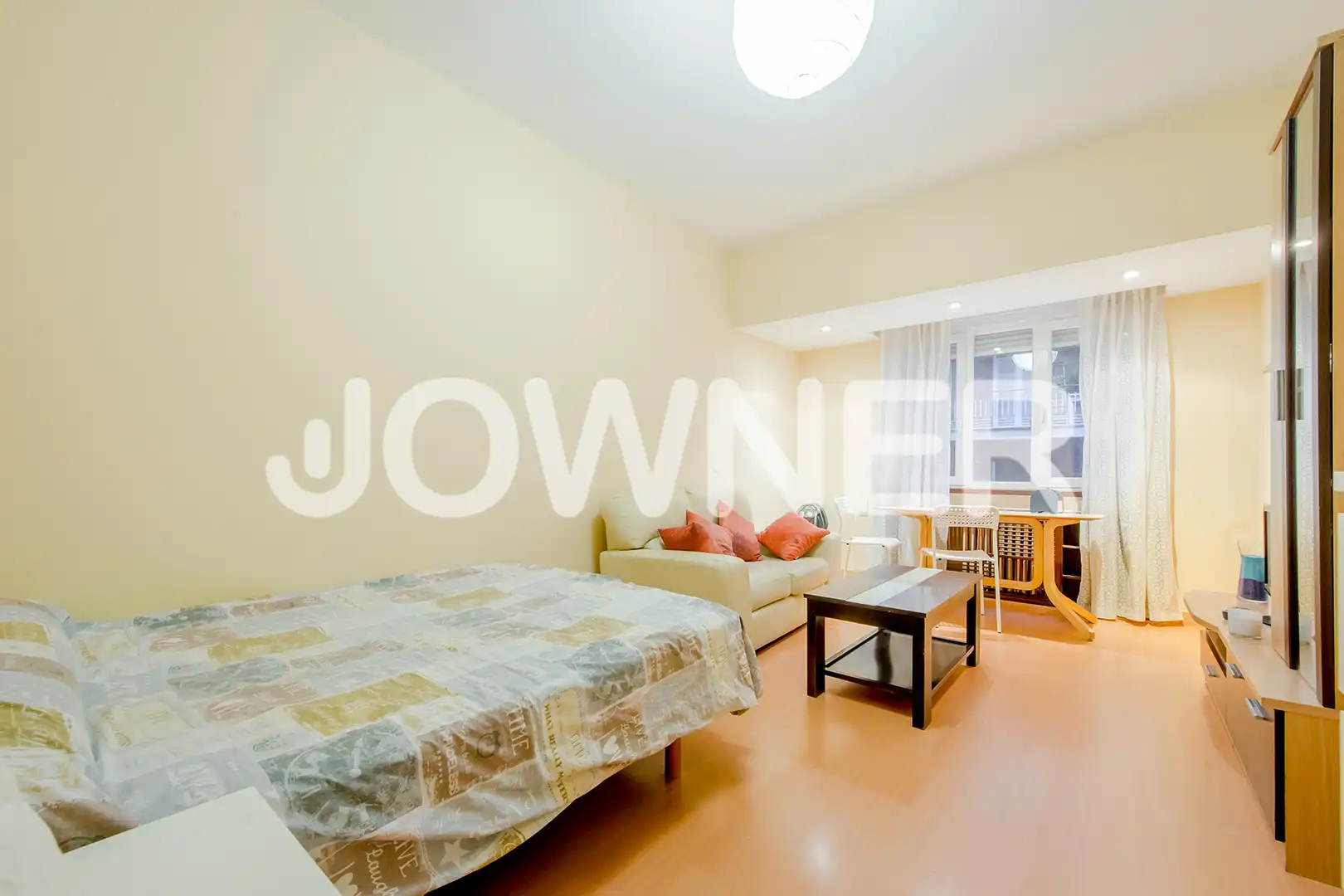 Bedroom of Study for rent in Madrid  with Heating, Furnished and Microwave