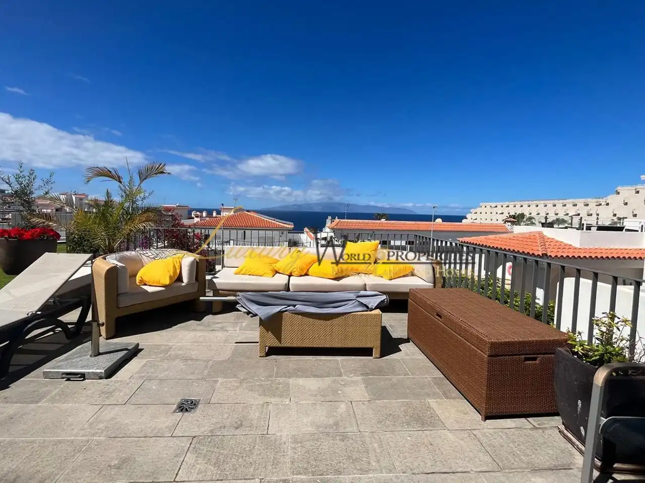 Terrassa de Casa o xalet en venda en Santiago del Teide amb Aire condicionat, Terrassa i Piscina