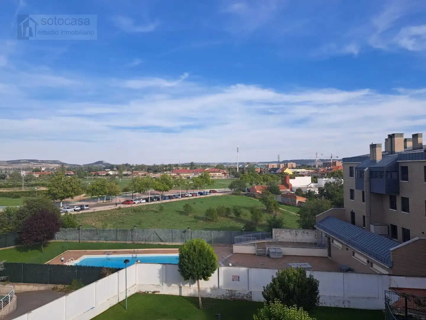 Parking of Attic for rent in Valladolid  with Heating, Terrace and Swimming Pool