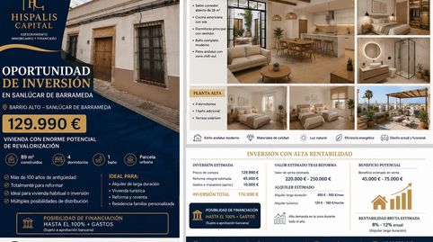 Foto 2 de Casa o xalet en venda a Ayuntamiento - Barrio Alto, Sanlúcar de Barrameda