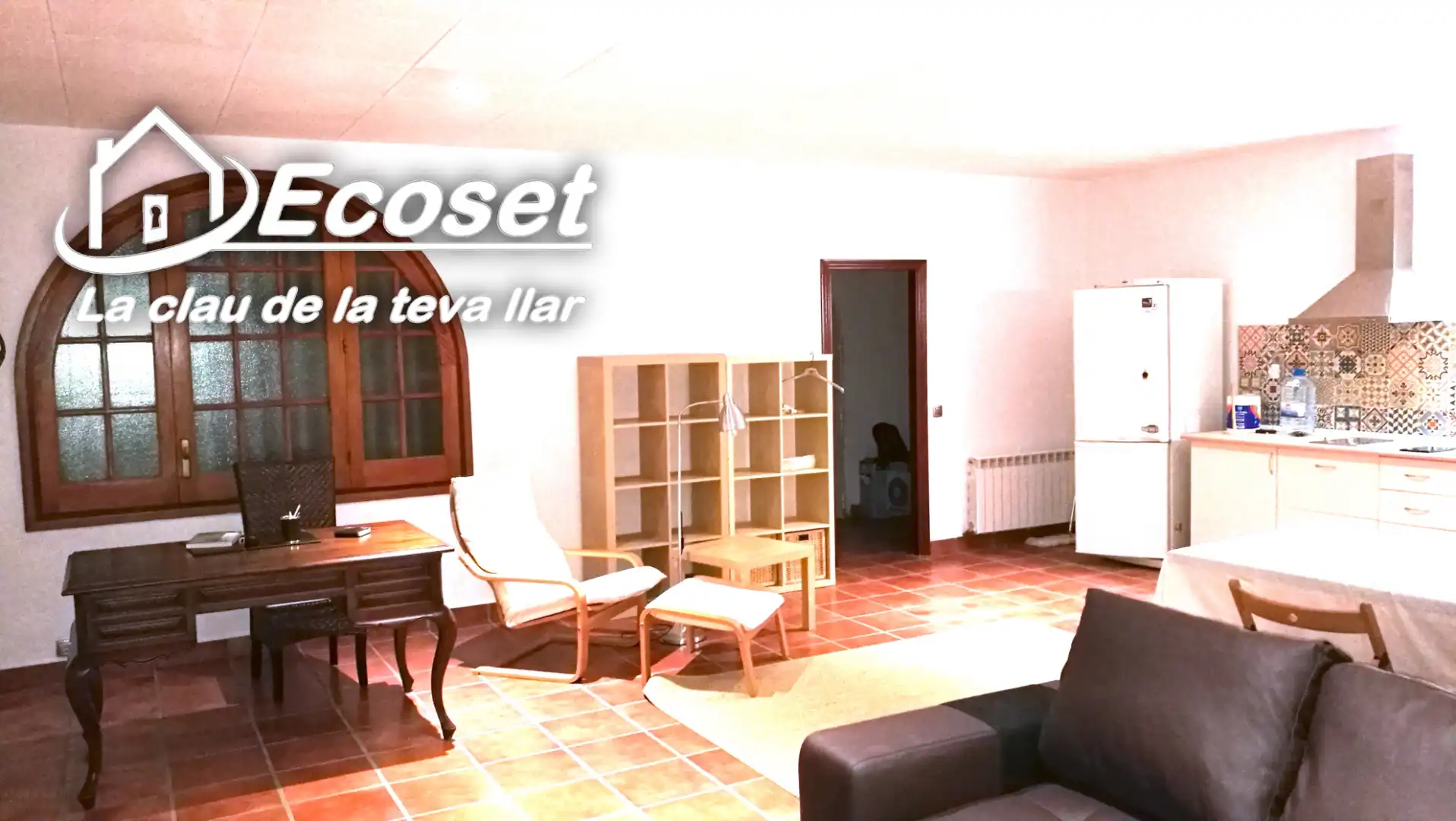 Sala d'estar de Casa o xalet en venda en Cervelló amb Calefacció, Jardí privat i Terrassa