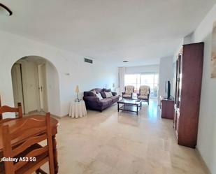 Living room of Flat to rent in Marbella  with Terrace, Furnished and Oven