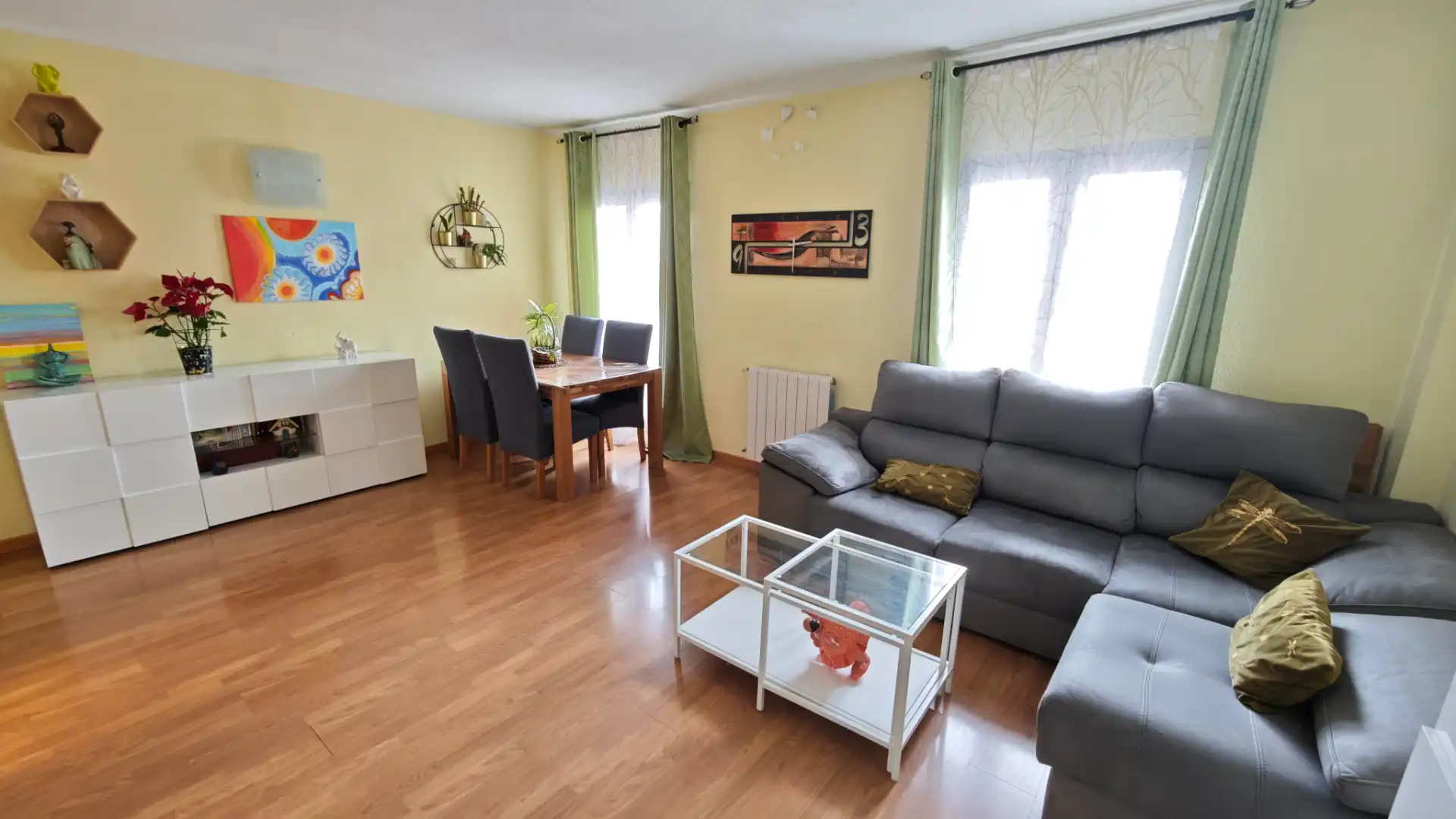 Wohnzimmer von Maisonette zum Verkauf in Leganés mit Klimaanlage, Heizung und Parkett