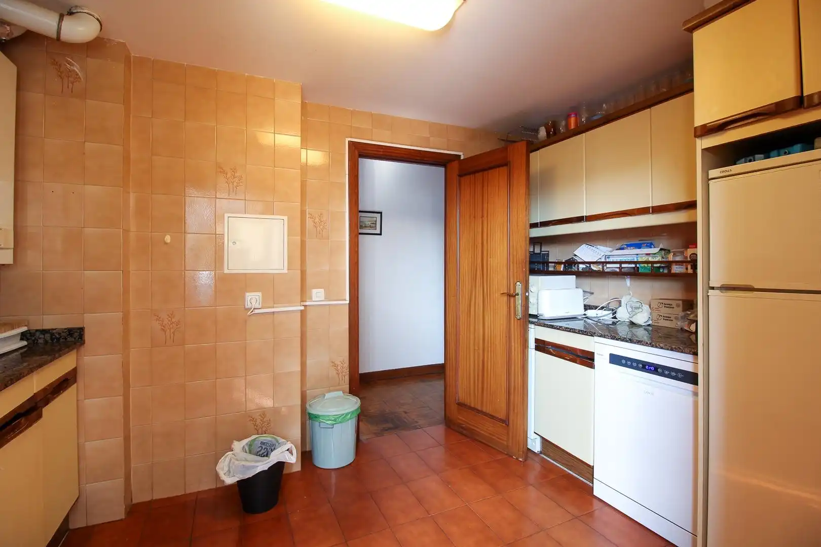 Cocina de Piso de alquiler en Santander con Calefacción, Parquet y Terraza