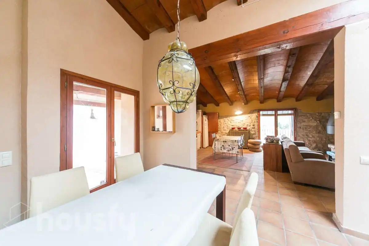 Dining room of Houses for sale in Bellprat  with Heating, Parquet flooring and Terrace