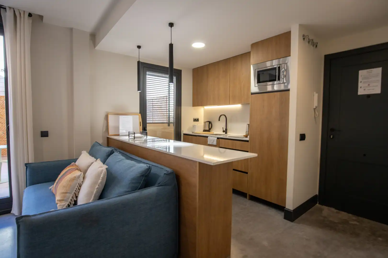 Cocina de Piso de alquiler en Madrid con Aire acondicionado, Calefacción y Amueblado