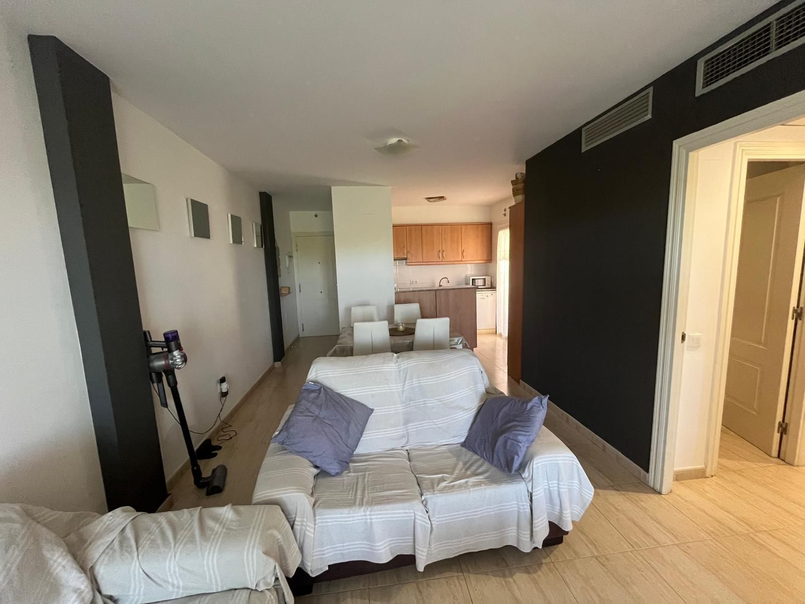 Sala d'estar de Pis en venda en Salou amb Aire condicionat, Terrassa i Moblat