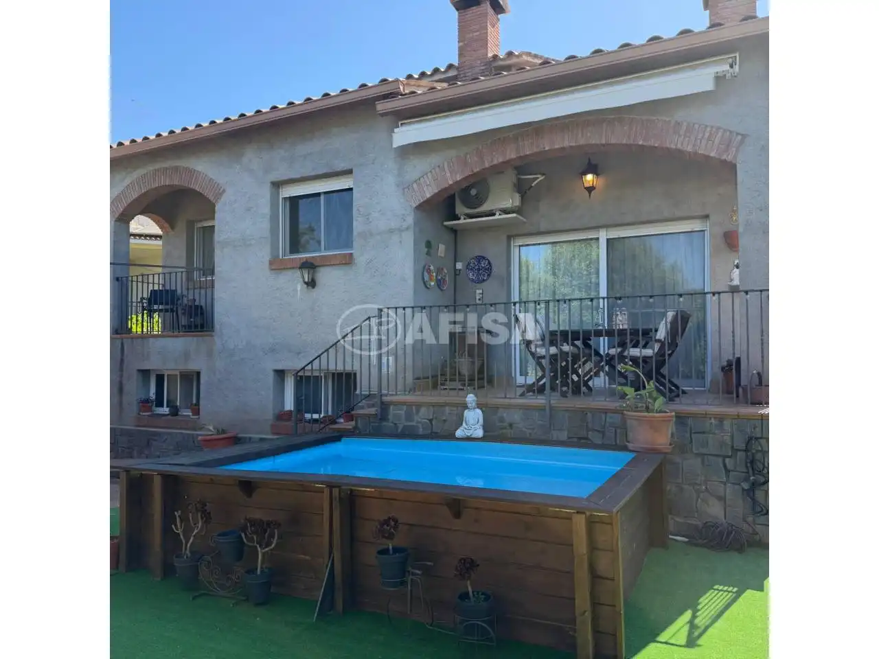 Jardín de Casa o chalet en venta en Cànoves I Samalús con Aire acondicionado, Calefacción y Jardín privado
