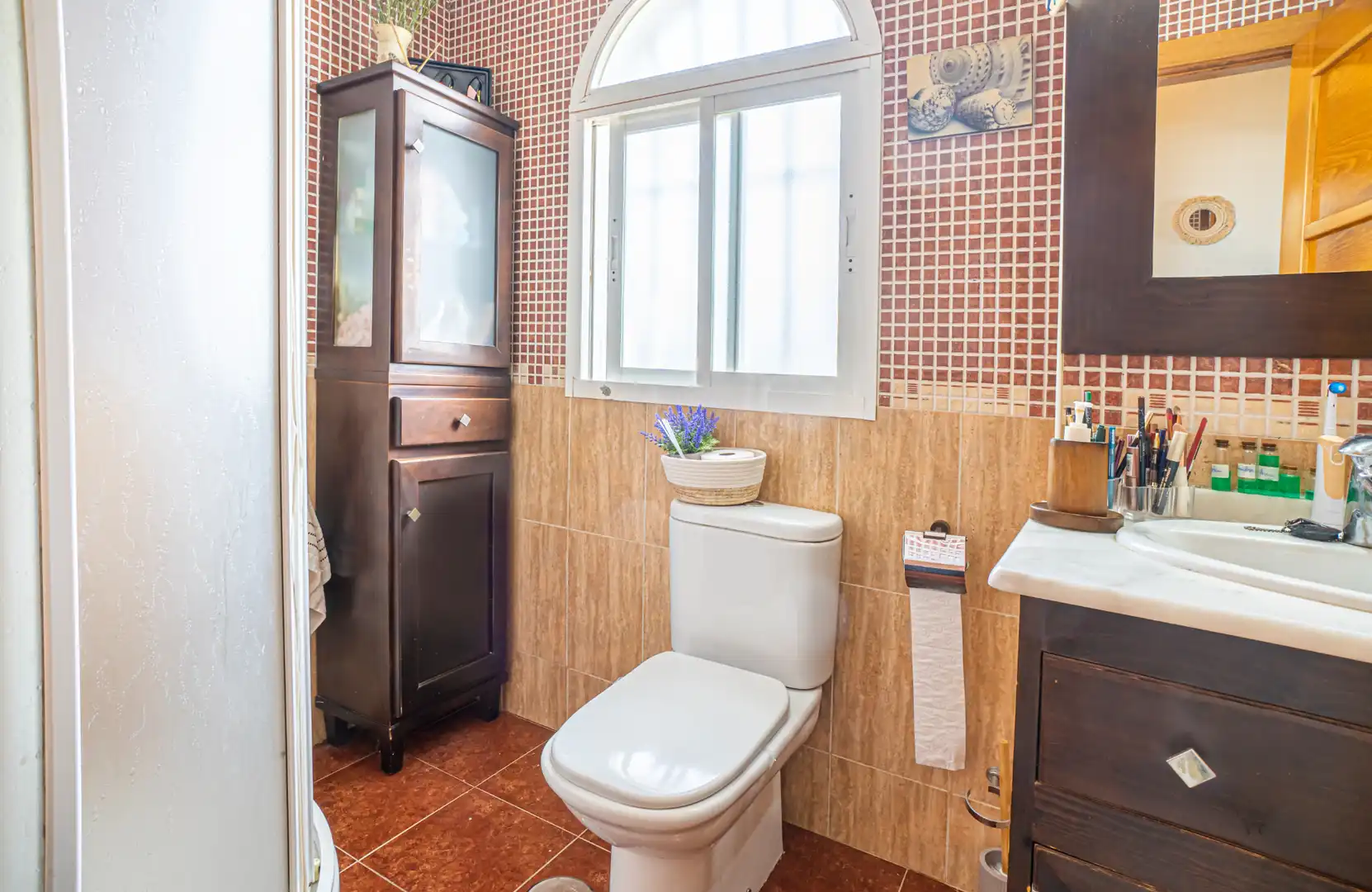 Badezimmer von Wohnung zum Verkauf in Rincón de la Victoria mit Terrasse, Abstellraum und Gemeinschaftspool