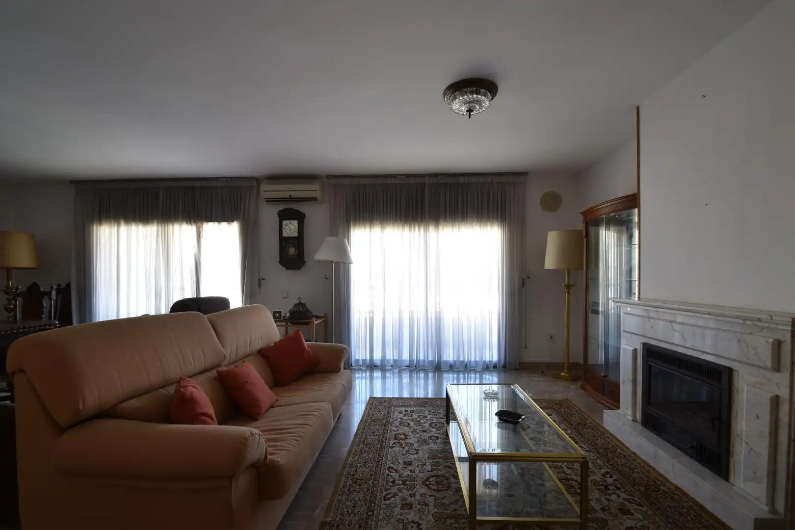 Wohnzimmer von Wohnung zum Verkauf in Vilanova i la Geltrú mit Heizung, Terrasse und Balkon