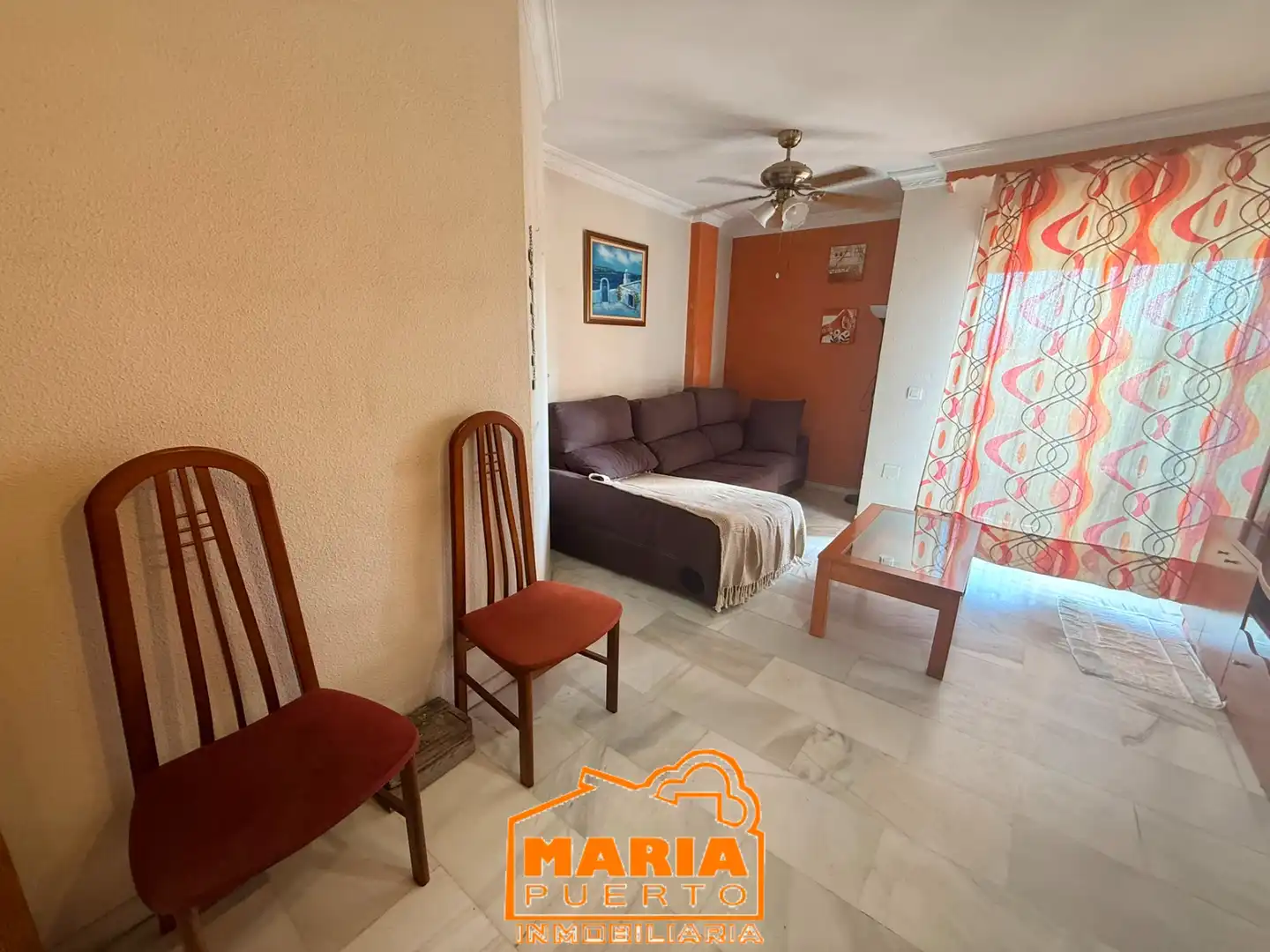 Sala de estar de Piso en venta en Málaga con Terraza y Trastero