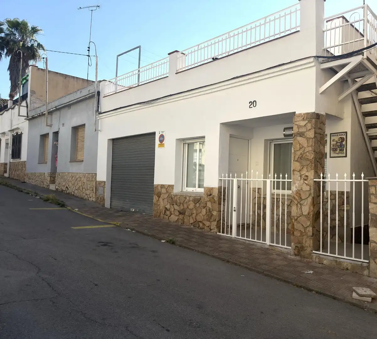 Vista exterior de Casa adosada en venta en Tordera