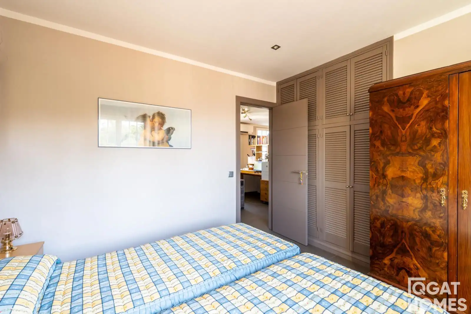 Dormitori de Casa o xalet en venda en Sant Cugat del Vallès amb Aire condicionat, Calefacció i Terrassa