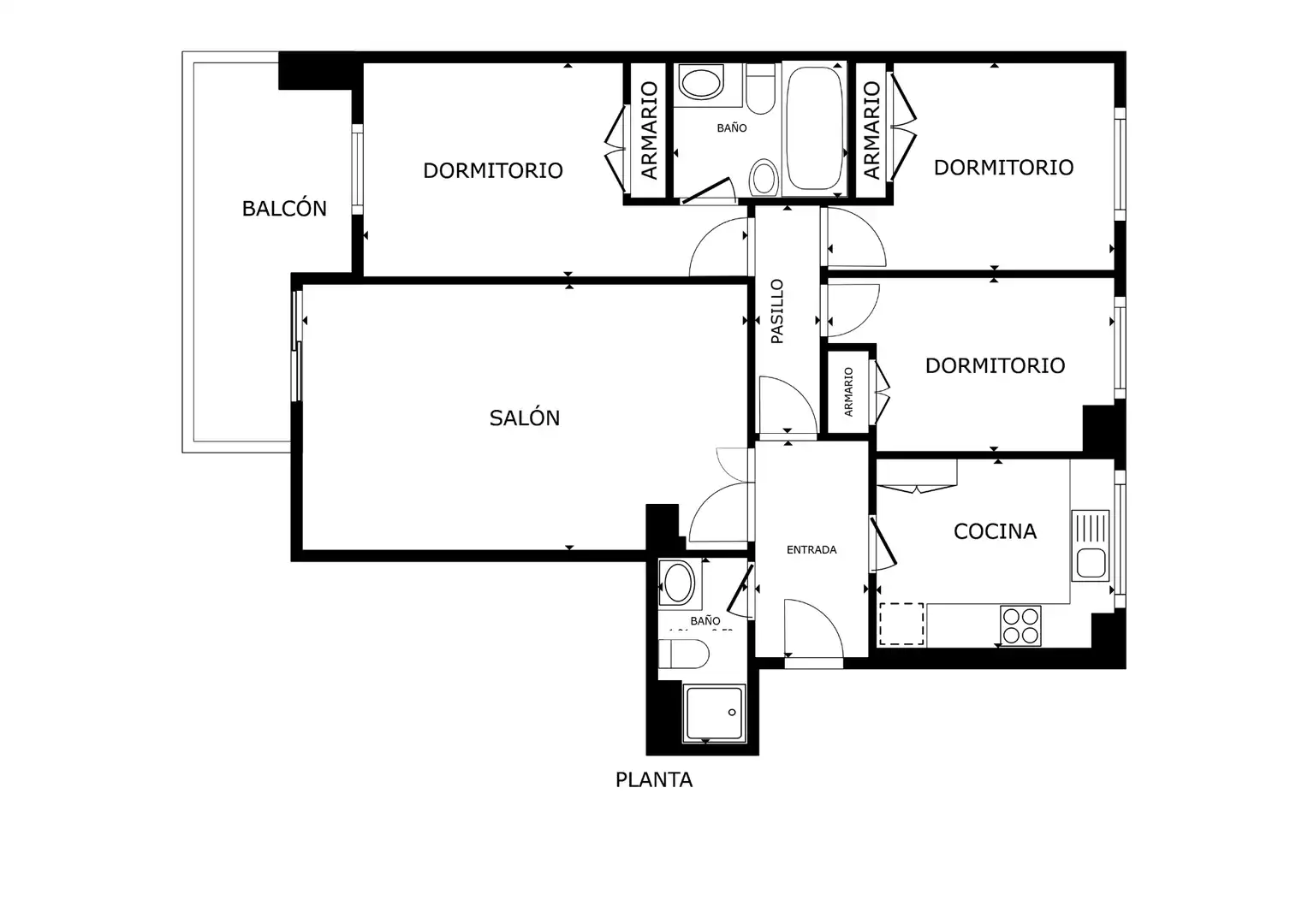 Piso en venta en Málaga con Aire acondicionado, Calefacción y Terraza