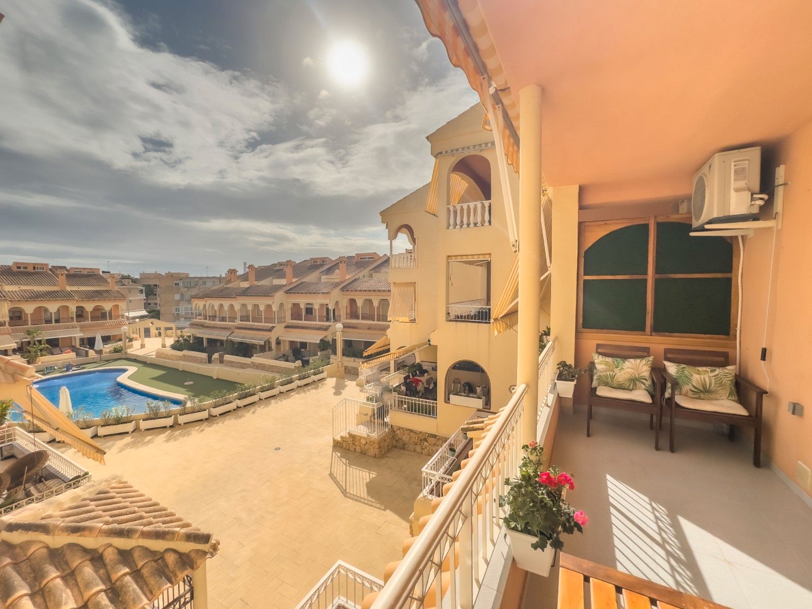 Terrace of Planta baja to rent in Santa Pola  with Air Conditioner, Heating and Terrace