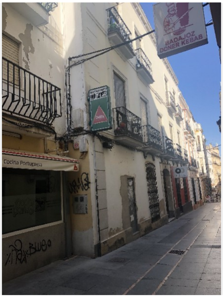 Vista exterior de Pis en venda en Badajoz Capital