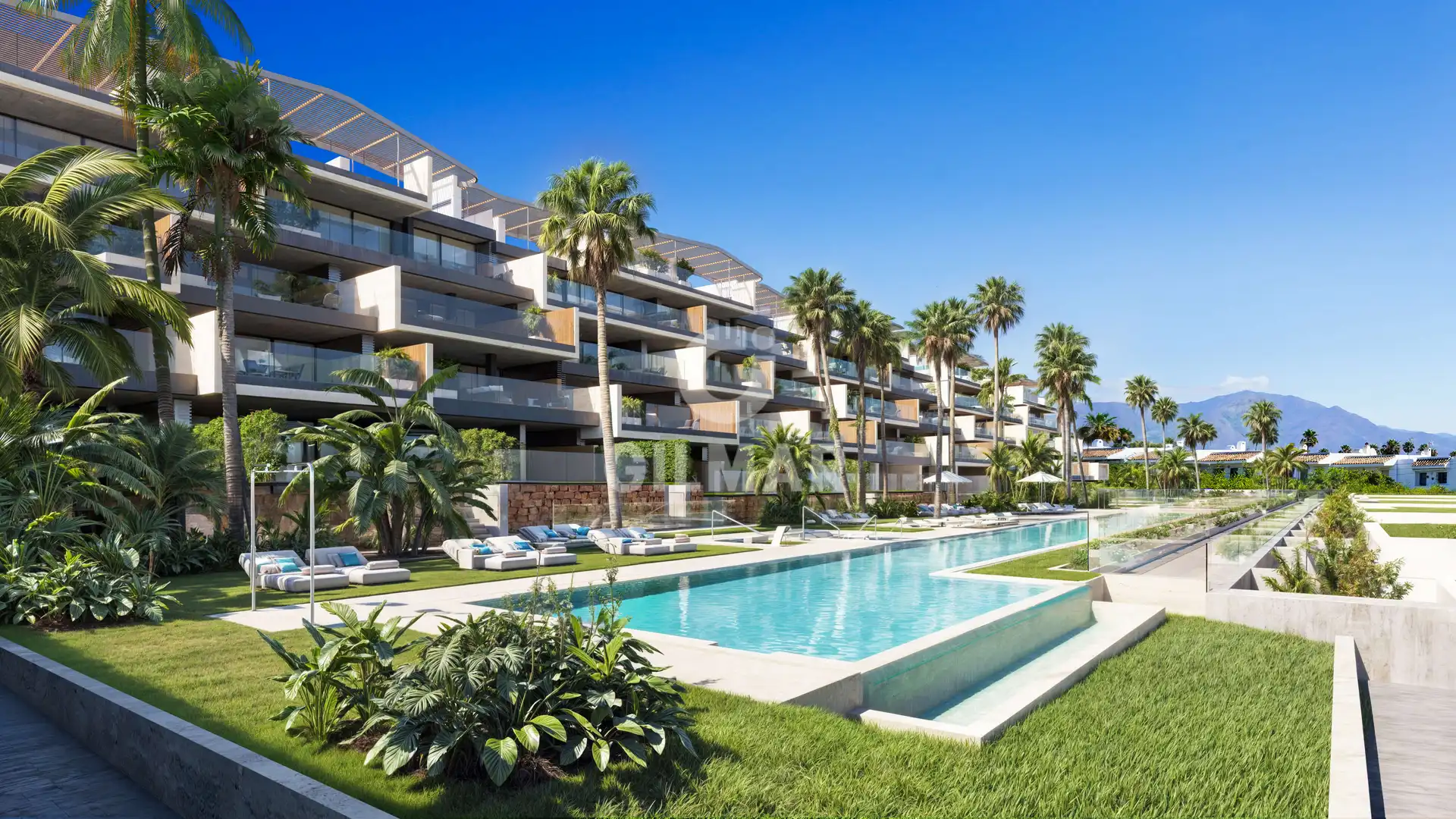 Vista exterior de Apartament en venda en Estepona amb Calefacció, Traster i Balcó