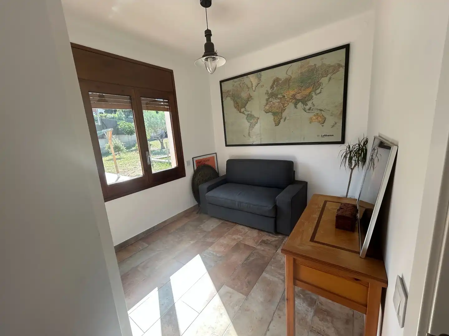 Sala d'estar de Casa o xalet en venda en Begues amb Aire condicionat, Calefacció i Jardí privat