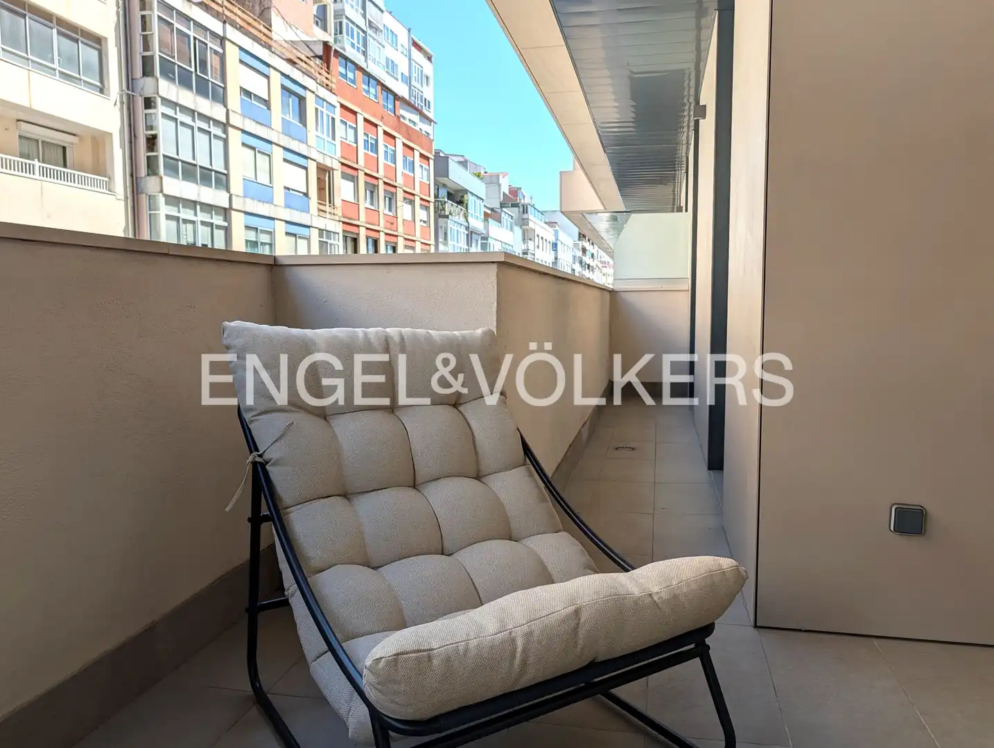 Balcony of Flat for rent in Vigo   with Heating and Balcony