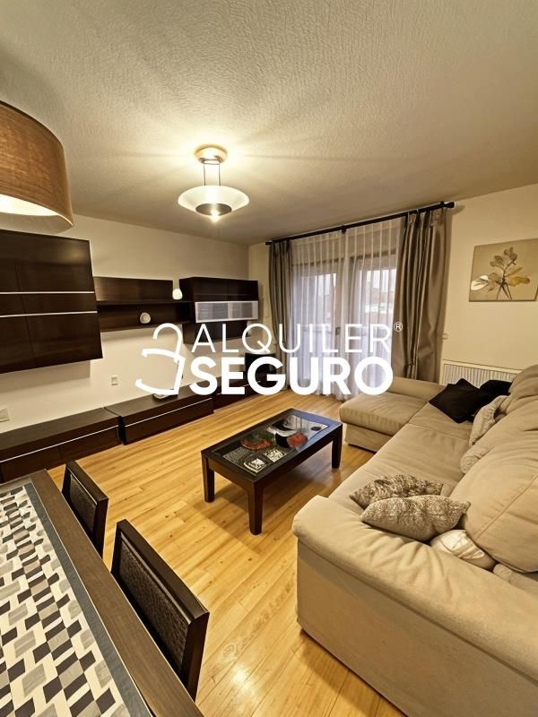 Living room of Flat to rent in Fuenlabrada  with Heating, Terrace and Furnished