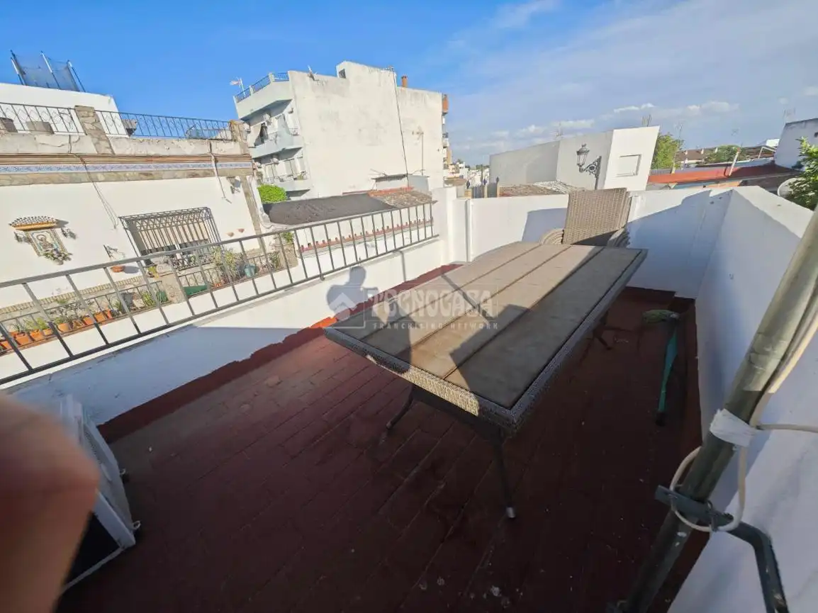 Terraza de Casa adosada en venta en Tomares