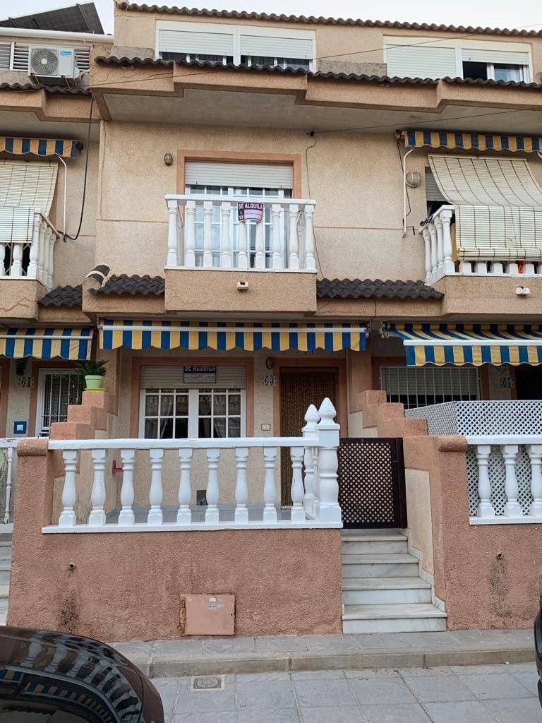 Exterior view of Duplex for sale in Pilar de la Horadada  with Heating, Terrace and Furnished